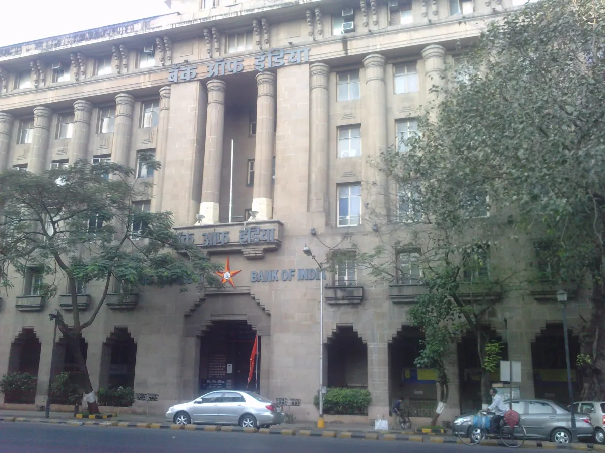 Bank of India main branch building in Mumbai